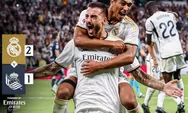 Real Madrid Comeback, Tampil Sempurna Lawan Real Sociedad di La Liga