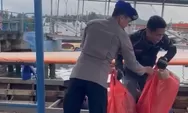 Satpolairud Polresta Barelang Laksanakan Pengamanan dan Pengecekan Penumpang di Pelabuhan Bot Pancung Sekupang