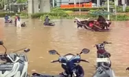 Banjir di Kelapa Gading Jakarta Utara, Delman Jadi Kendaraan Pilihan