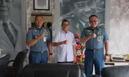 Raja Ariza Sambut Kunjungan Komandan Wing Udara 1 Puspenerbal, Perkuat Sinergi TNI AL dan Pemko