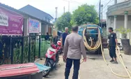 Polsek Batu Ampar Laksanakan Pengamanan Pendistribusian Air Bersih bagi Warga Tanjung Sengkuang