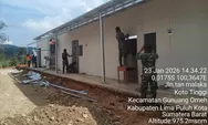 Pembangunan Huntara di Sumbar Dikebut, Sebagian Siap Huni