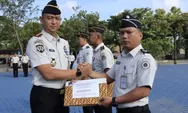 Apel Pagi Lapas Batam Dirangkaikan dengan Penghargaan Atas Penggagalan Penyelundupan Narkoba