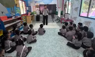 Polresta Barelang Gelar Polisi Sahabat Anak, Tanamkan Keselamatan Berlalu Lintas Sejak Dini di TK Kemala Bhayangkari Belakang Padang