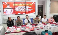 Kapolresta Barelang Pimpin Konferensi Pers Ungkap 12 Kasus Narkotika, 19 Tersangka Diamankan