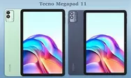 Laptop Tecno Megapad 11 dengan Dukungan Quad-Speaker Imersif Berbasis Dolby Atmos, Enak Buat Hiburan