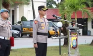 Wakapolresta Barelang Pimpin Upacara Bulanan Kesadaran Nasional, Tekankan Disiplin dan Pelayanan Prima