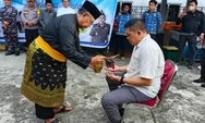 Tiba di Anambas, Kajari Baru Jalani Sesi Adat Melayu