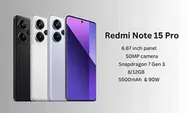 Desain Redmi Note 15 Ringkas dan Ringan Meski Baterai Besar