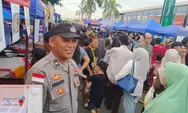 Jaga Ketertiban Bazar Ramadhan, Polsek Bengkong Turunkan Personel Pengamanan