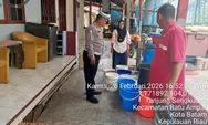 Hari ke-35 Distribusi Air Bersih, Polsek Batu Ampar Pastikan Kegiatan Aman dan Lancar