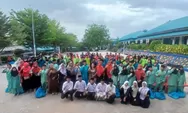 Tebar Kebaikan, Raih Keberkahan SMPN 12 Batam Bagikan Santunan Lewat OSIS Berbagi