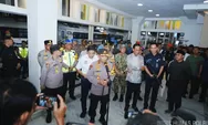 Kapolri Tinjau Arus Mudik di Stasiun Tugu Yogyakarta, Pastikan Pelayanan Maksimal