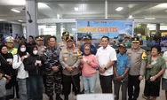 Kapolresta Barelang Dampingi Kapolda Kepri Lepas Mudik Gratis Presisi di Telaga Punggur