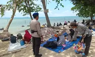 Sat Polairud Polresta Barelang Laksanakan Pengamanan dan Himbauan Kamtibmas di Pantai Nongsa