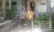 Monitoring Pendistribusian Air Bersih Hari ke-62, Polsek Batu Ampar Pastikan Kebutuhan Warga Terpenuhi