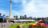 Presiden Prabowo Hadirkan Bazar dan Hiburan Rakyat di Monas, Warga Jakarta Meriahkan Idulfitri