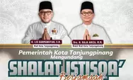 Salat Istisqa di Tanjungpinang, Masyarakat Diminta Doakan Turunnya Hujan