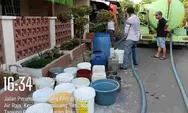 Pemko Tanjungpinang Salurkan 75 Ton Air Bersih ke Warga Terdampak Kekeringan