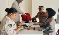 Sidokkes Polresta Barelang Pastikan Kondisi Prima Personel Melalui Pemeriksaan Rutin
