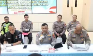 Satlantas Polresta Barelang Gelar Konferensi Pers Penanganan Kecelakaan di Dekat SD Negeri 001 Batam Kota