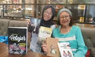 Hangatnya Pertemuan Zainab Rahim Penulis Legendaris dan Nada Salsabila Kamil Penulis Muda Asal Batam di Nagoya Hill