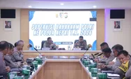 Terima Kunjungan Supervisi Baharkam Polri, Kapolda Kepri Tekankan Keberadaan Baharkam Kepri Merupakan Tulang Punggung Kepolisian