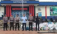 Satpolairud Karimun Tangkap Dua Penyelundup 9,5 Ton Timah Ilegal Disita, Negara Rugi Rp167 Juta