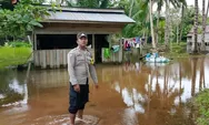 Antisipasi Banjir dan Cuaca Ekstrem di Wilayah Pesisir, Polsek Singkep Barat Gitkan Patroli Siaga Bencana