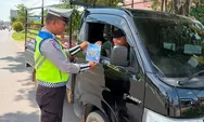 Jelang Operasi Patuh Seligi 2026, Satlantas Polres Lingga Gencar Sosialisasi kepada Pengendara