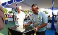 Kapolresta Barelang Hadiri Peresmian GOR Gemilang Warnai Pembukaan Kapolda Kepri Cup 2026 di Hari Bhayangkara ke-80.