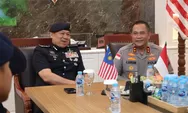 Bukan Batas Pemisah, Melainkan Garis Kerja Sama Pertemuan Kapolda dan Ketua Polis Johor Hasilkan Komitmen Baru
