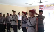 Kapolres Bintan Sertijabkan Kabag SDM dan Kasatnarkoba