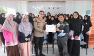 Kabid Humas Polda Kepri Beri Edukasi Generasi Muda di MPLS Nizam Al-Mulk Batam