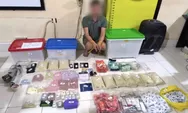 Bongkar Gudang Narkotika di Pekanbaru, Polda Riau Amankan 4 Kg Sabu dan Ribuan Butir Ekstasi