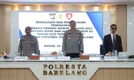 Perkuat Profesionalisme, Polresta Barelang Perdalam Penerapan KUHP dan KUHAP Terbaru