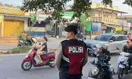 Strong Point Pagi, Polresta Barelang Hadir Kelancarkan Arus Lalu Lintas Jam Sibuk