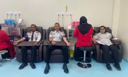 Sambut HUT ke-81 RI, Lapas Batam Tebar Kepedulian Lewat Aksi Donor Darah