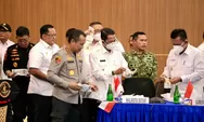 ​Amsakar Achmad Hadiri Pemusnahan 1,3 Ton Ketamine Senilai Rp2 Triliun di Batam
