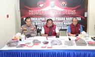 36 Tersangka Diamankan, Polda Kepri Gagalkan Peredaran 1,1 Kg Ganja Dan 627 Gram Sabu