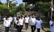 Sambut Kemerdekaan, Petugas Lapas dan UPT Pemasyarakatan Batam Gelar Aksi Bersih Lingkungan