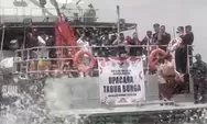 HUT ke-81 RI, Kemenag Karimun Ikuti Upacara Tabur Bunga di Perairan Batas Negara