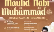 Sentuhan Sejuk Tausiah Ustaz Wijayanto Siap Hangatkan Malam Maulid Nabi di Sei Beduk