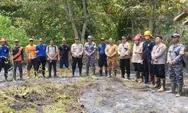 Pasca Kebakaran, Kades Mampok Himbau Warga Untuk Tidak Membakar Lahan Di Musim Kemarau