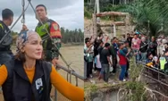 Luna Maya Soroti Jembatan Runtuh di Bireuen