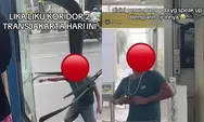 Sopir Bajaj Ngamuk Usai Disenggol Bus TransJakarta