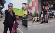 Heboh di Sukabumi, Wanita Rekam Terduga Pelaku Pelecehan yang Bawa Kapak