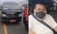Arogan? Sopir Pelat Merah Tak Beri Jalan Ambulans