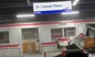 KRL Berhenti Mendadak, Lalu Ditabrak dari Belakang
