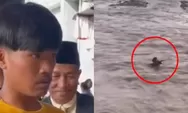 Viral! Pemuda Sumbar Nekat Terjun ke Sungai Demi Selamatkan Lansia